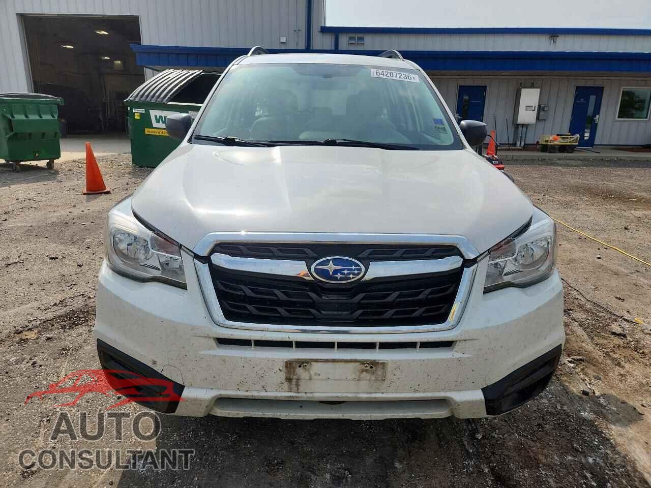 SUBARU FORESTER 2018 - JF2SJABC4JH459863