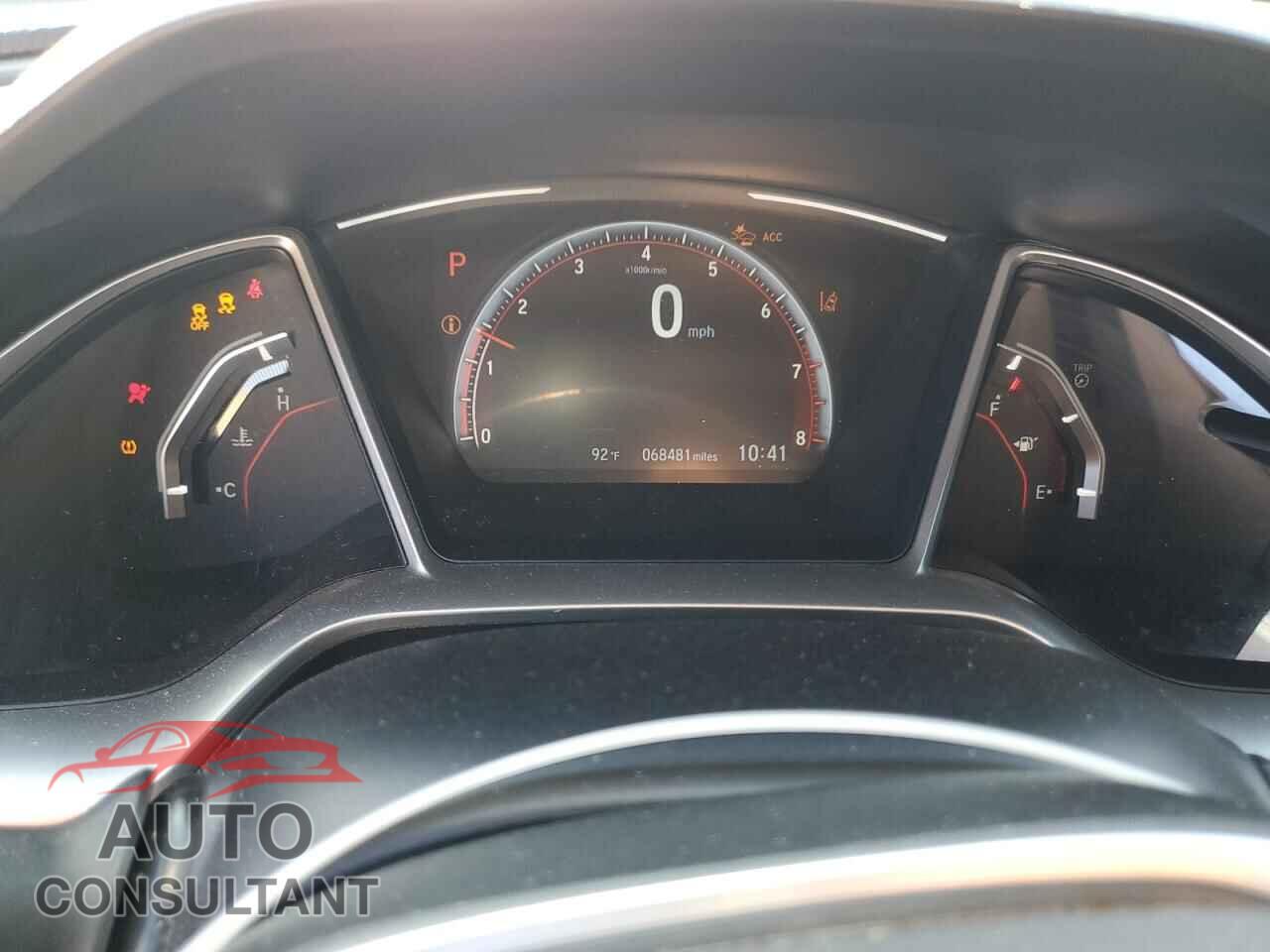 HONDA CIVIC 2019 - 2HGFC2F87KH564187