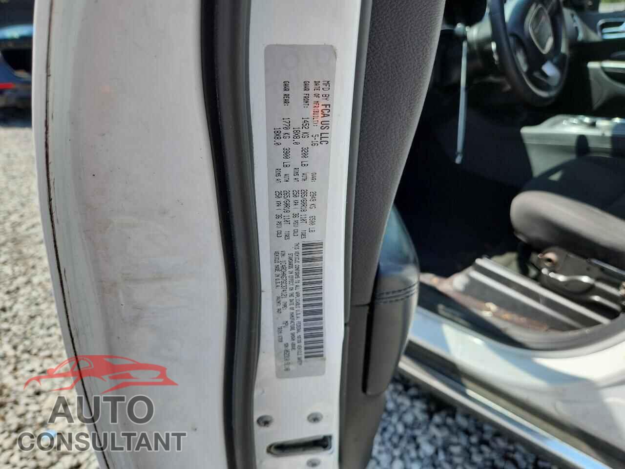 DODGE DURANGO 2016 - 1C4RDHAG7GC374121