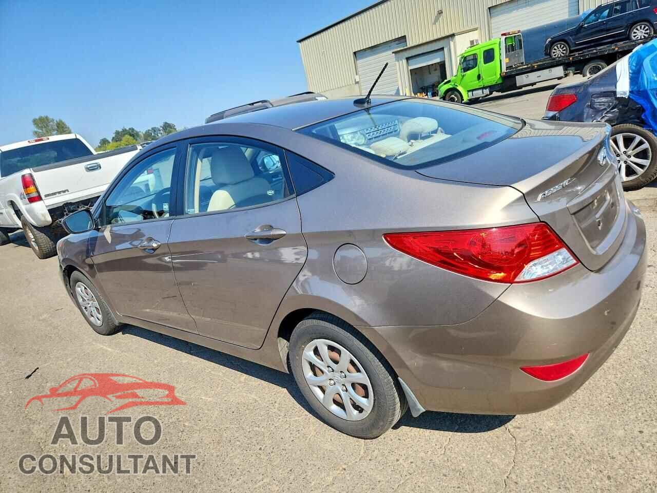HYUNDAI ACCENT 2012 - KMHCT4AEXCU209146