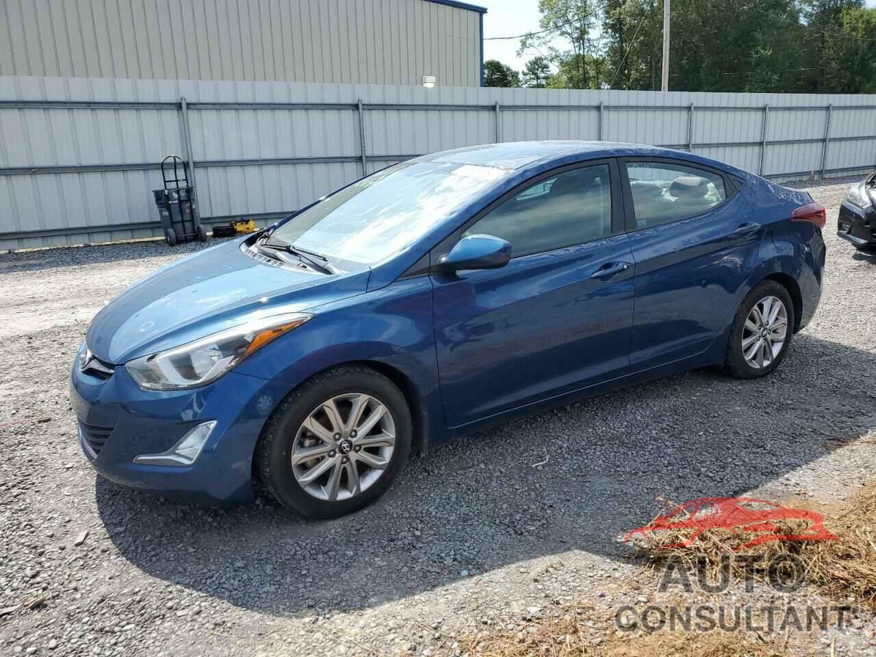 HYUNDAI ELANTRA 2016 - KMHDH4AEXGU619361