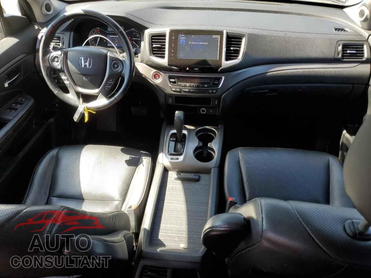 HONDA RIDGELINE 2017 - 5FPYK3F69HB003400