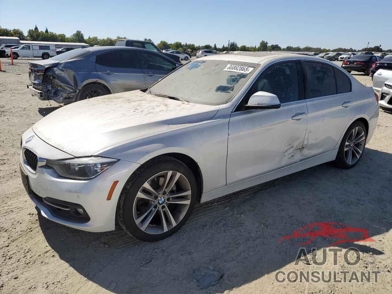 BMW 3 SERIES 2017 - WBA8B9G59HNU51555