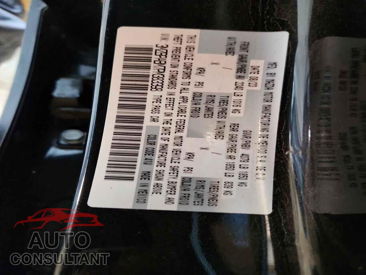 MAZDA 3 2023 - 3MZBPABM7PM383398