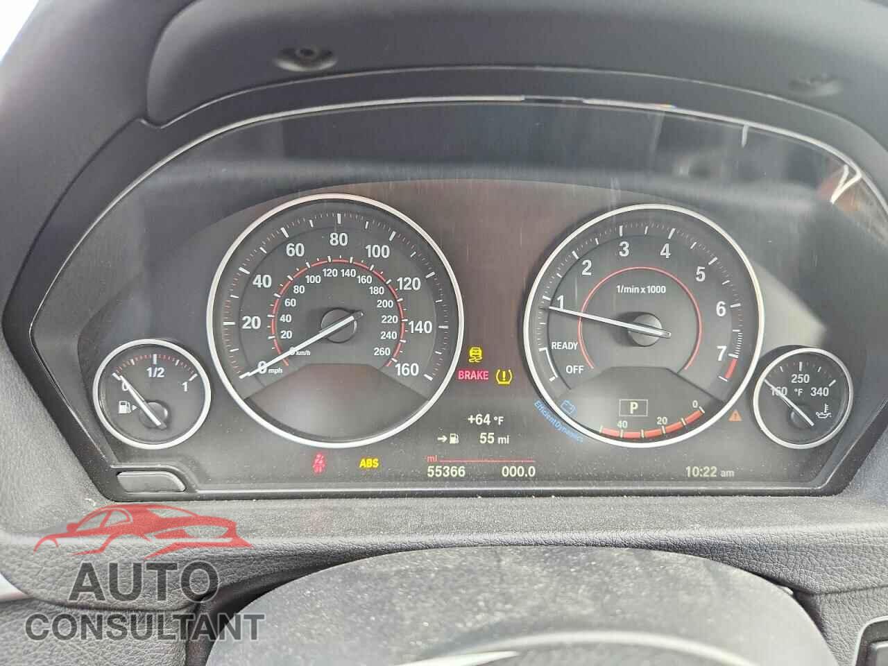 BMW 3 SERIES 2016 - WBA8E9G55GNU27873