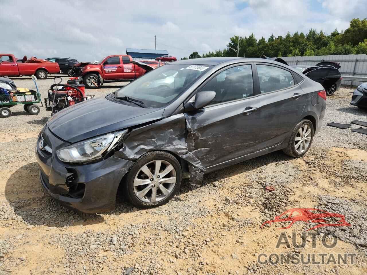 HYUNDAI ACCENT 2012 - KMHCU4AE4CU064781