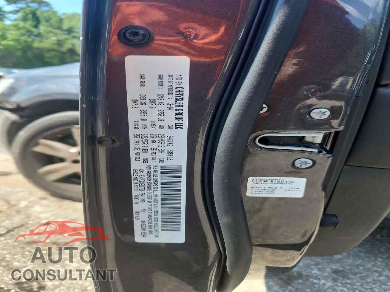 DODGE JOURNEY 2014 - 3C4PDCDG6ET261784