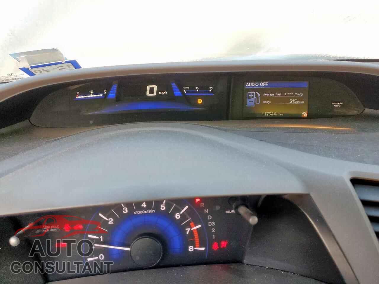 HONDA CIVIC 2012 - 19XFB2F56CE379018