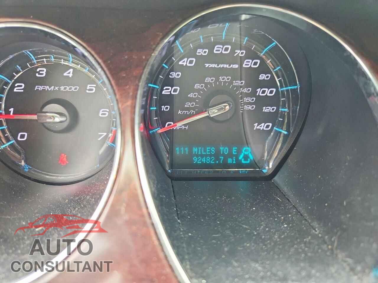 FORD TAURUS 2012 - 1FAHP2EW1CG107213