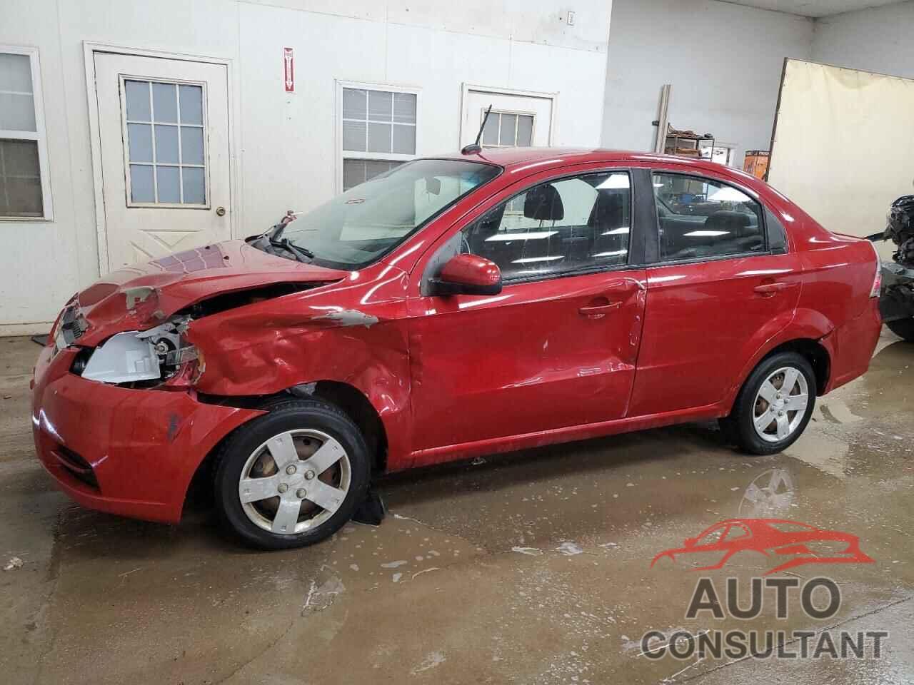 CHEVROLET AVEO 2010 - KL1TD5DE1AB105339