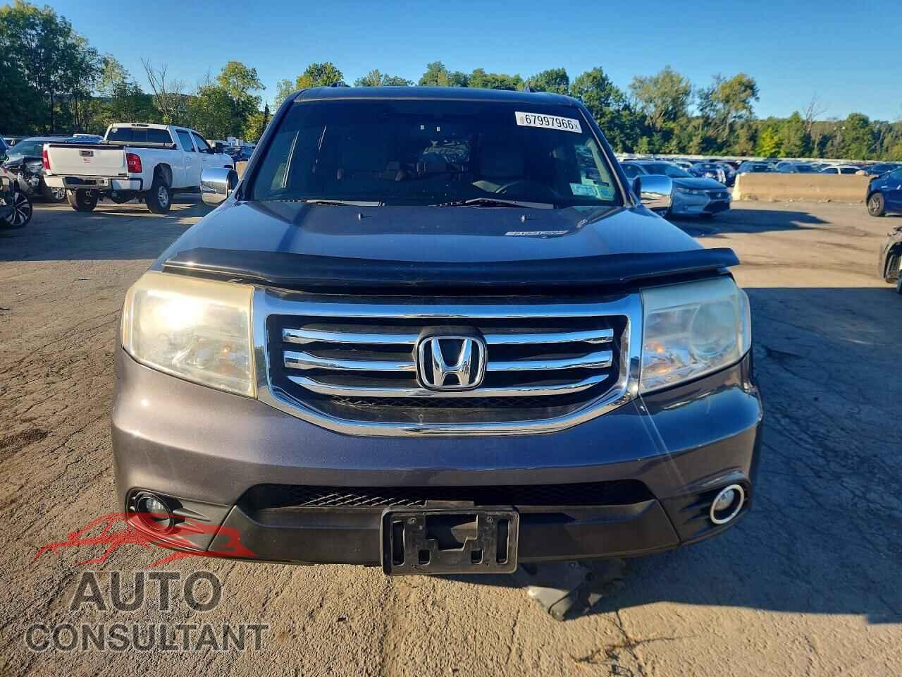 HONDA PILOT 2012 - 5FNYF4H51CB002306