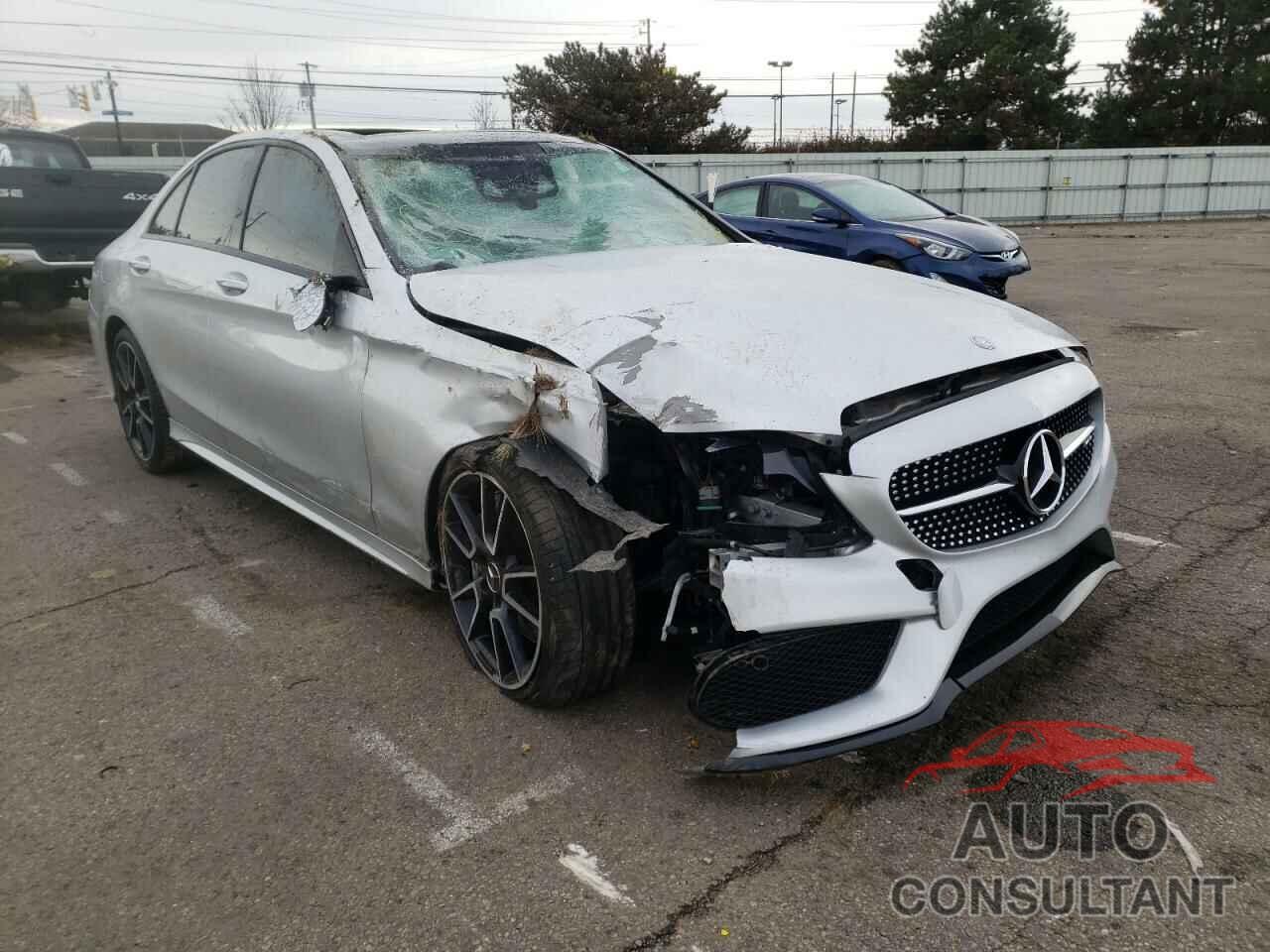 MERCEDES-BENZ C-CLASS 2017 - 55SWF6EB4HU227502
