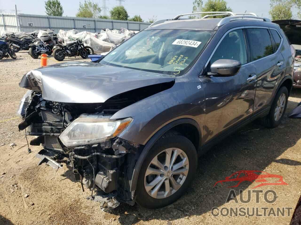 NISSAN ROGUE 2016 - KNMAT2MV7GP671745