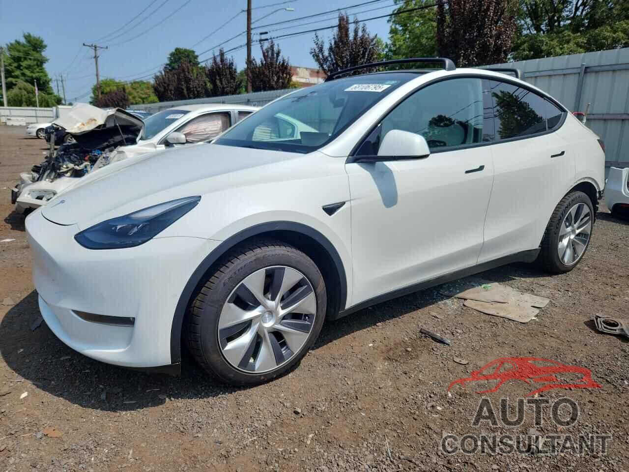 TESLA MODEL Y 2021 - 5YJYGDEE1MF244760