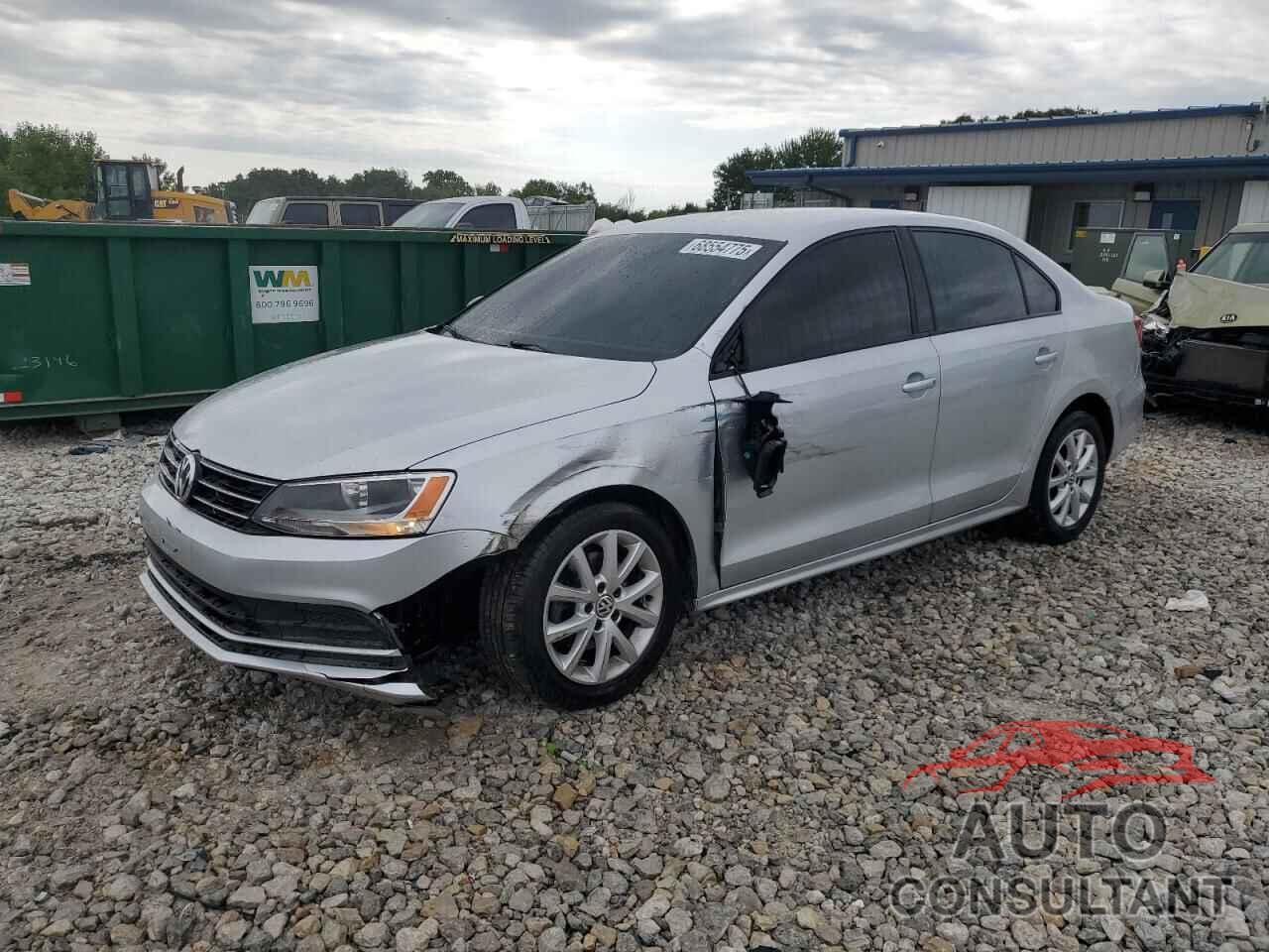VOLKSWAGEN JETTA 2015 - 3VWD17AJ9FM308804