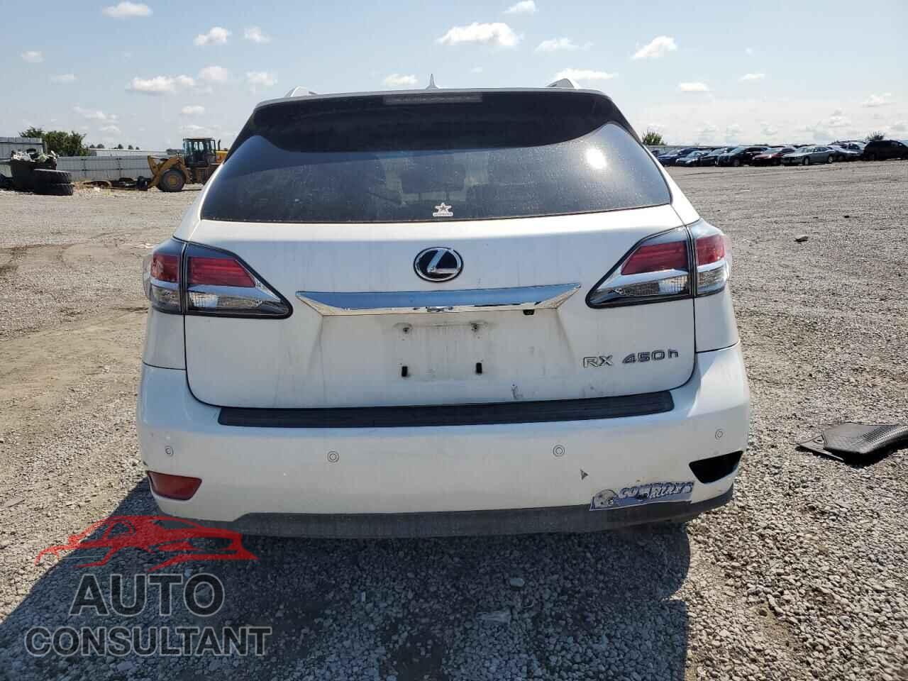 LEXUS RX450 2013 - JTJBC1BA2D2438697