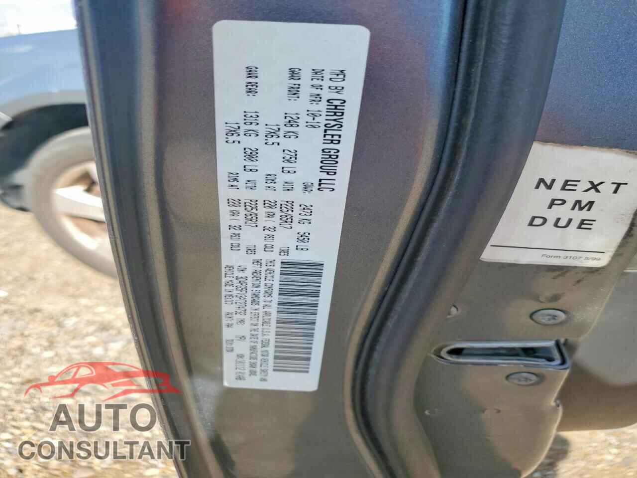 DODGE JOURNEY 2010 - 3D4PG5FV3AT274732