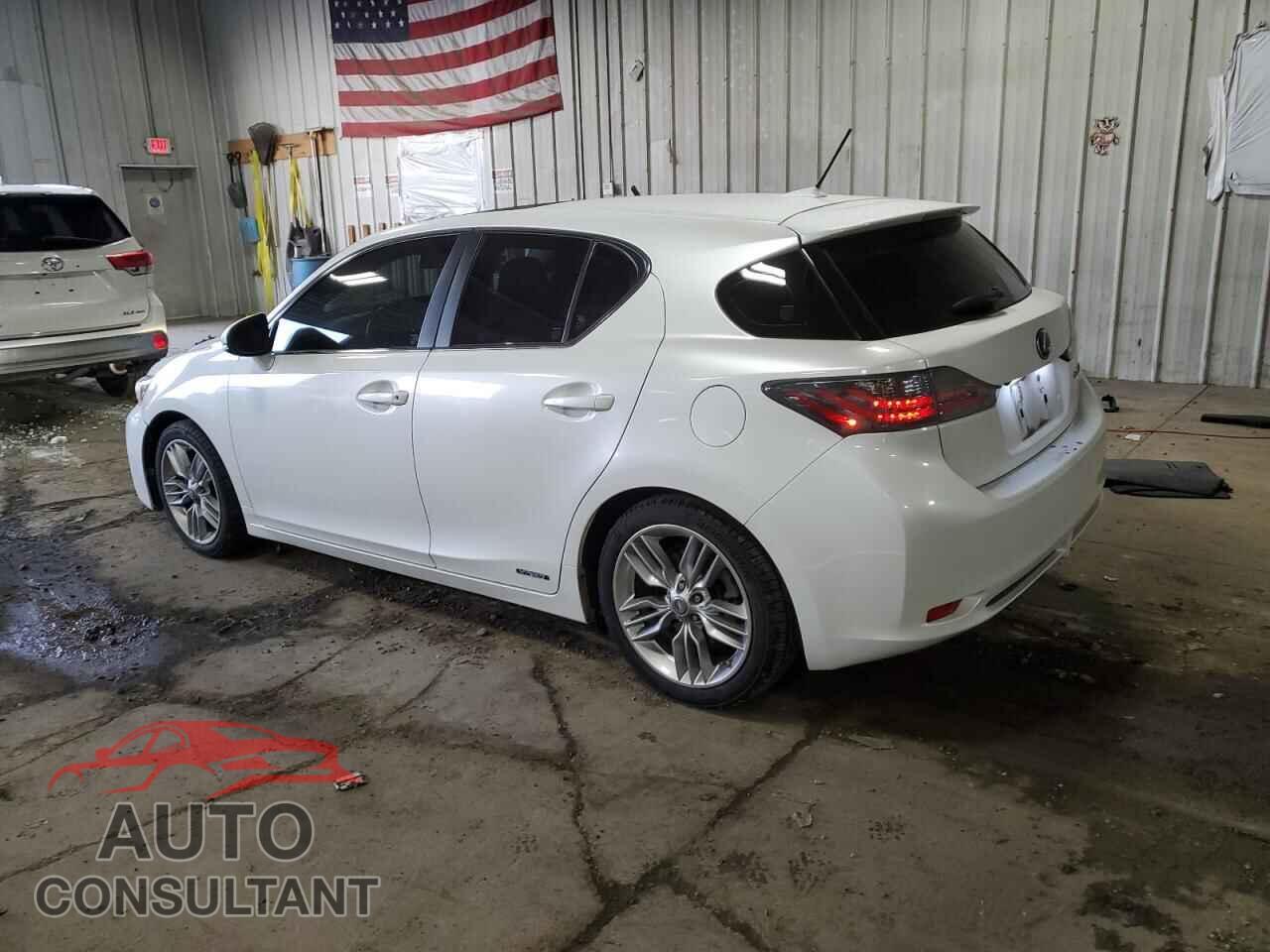 LEXUS CT 200 2012 - JTHKD5BH9C2114888