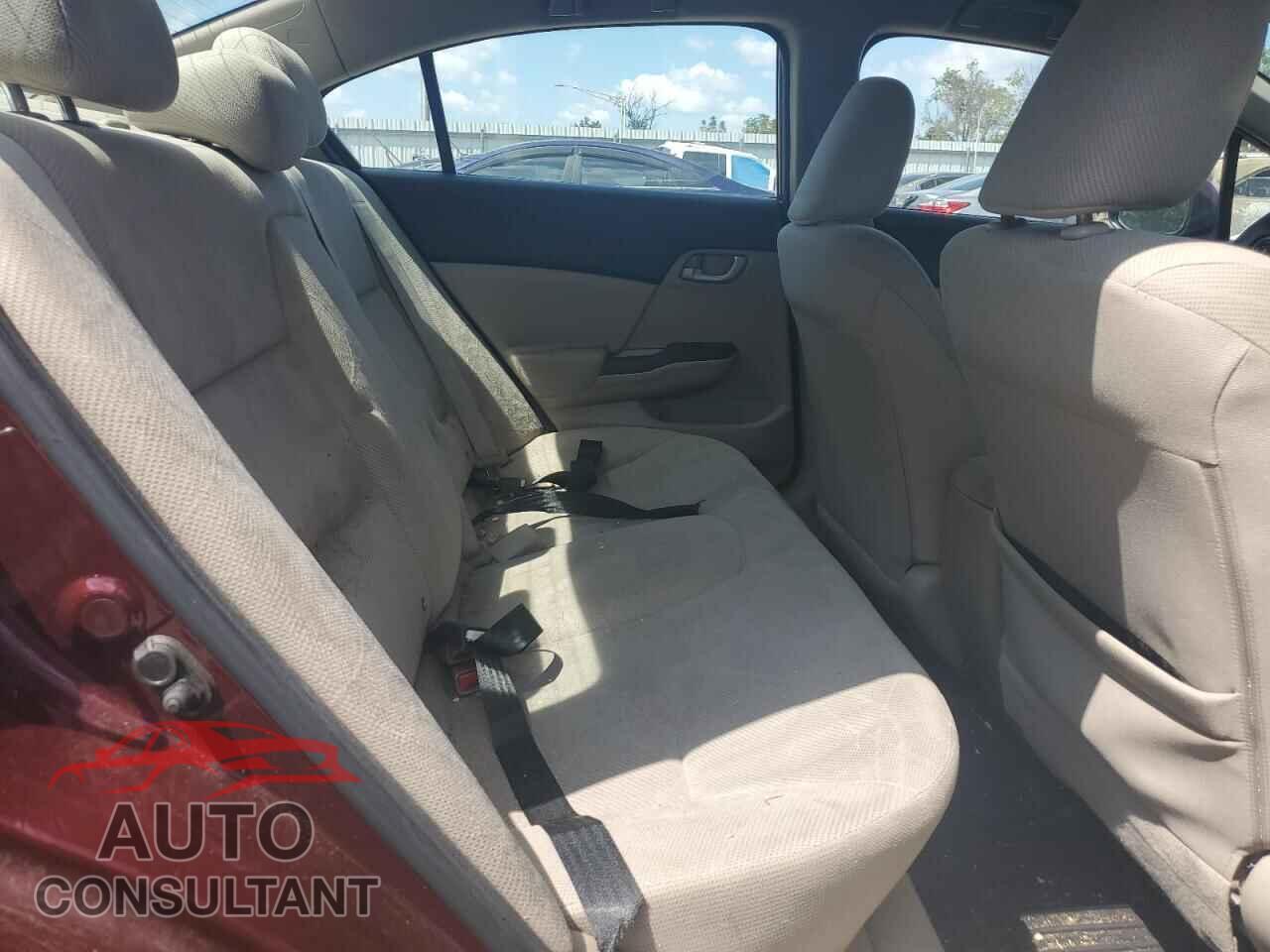 HONDA CIVIC 2012 - 19XFB2F55CE320722