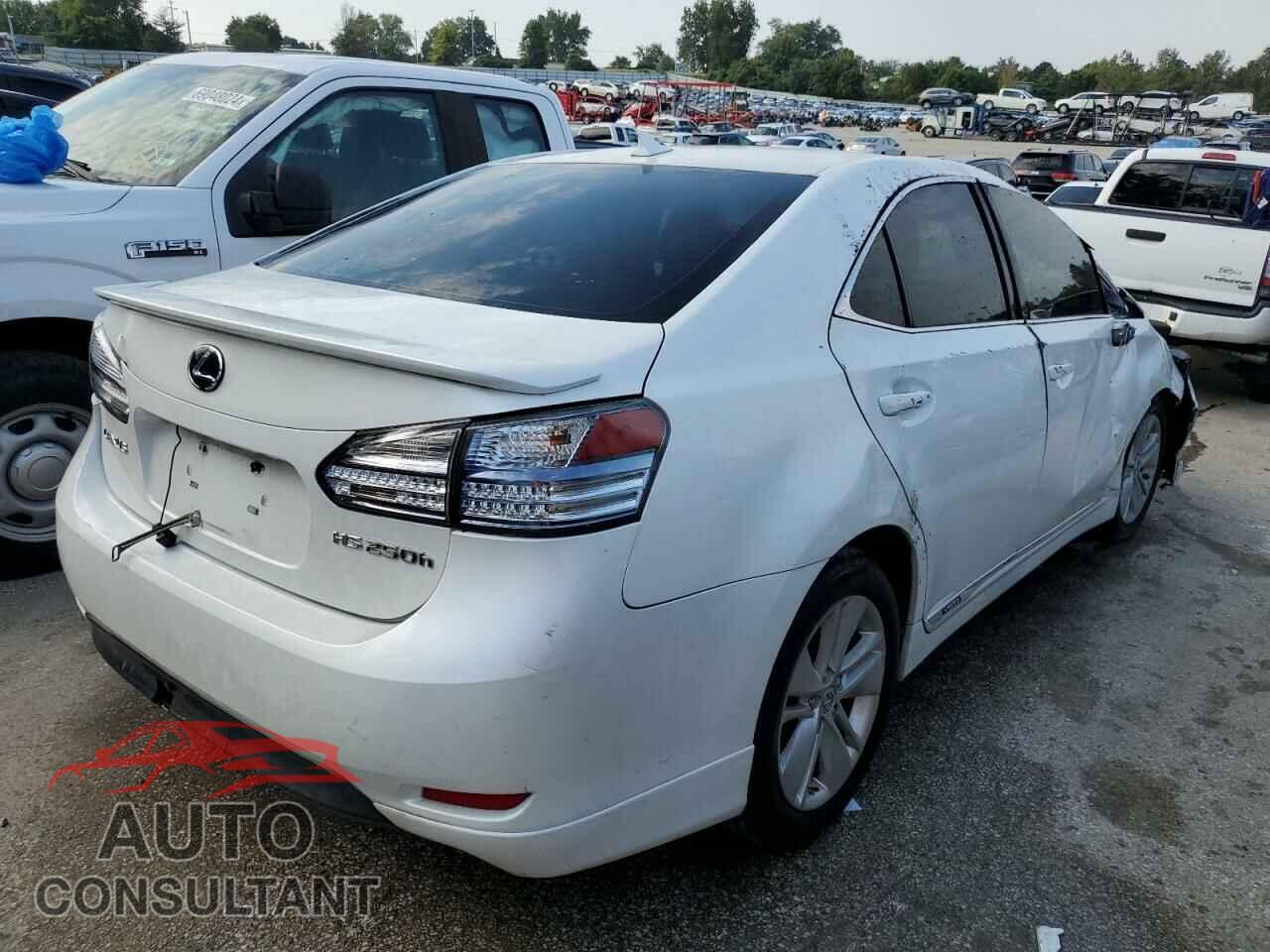 LEXUS HS 2010 - JTHBB1BAXA2010196