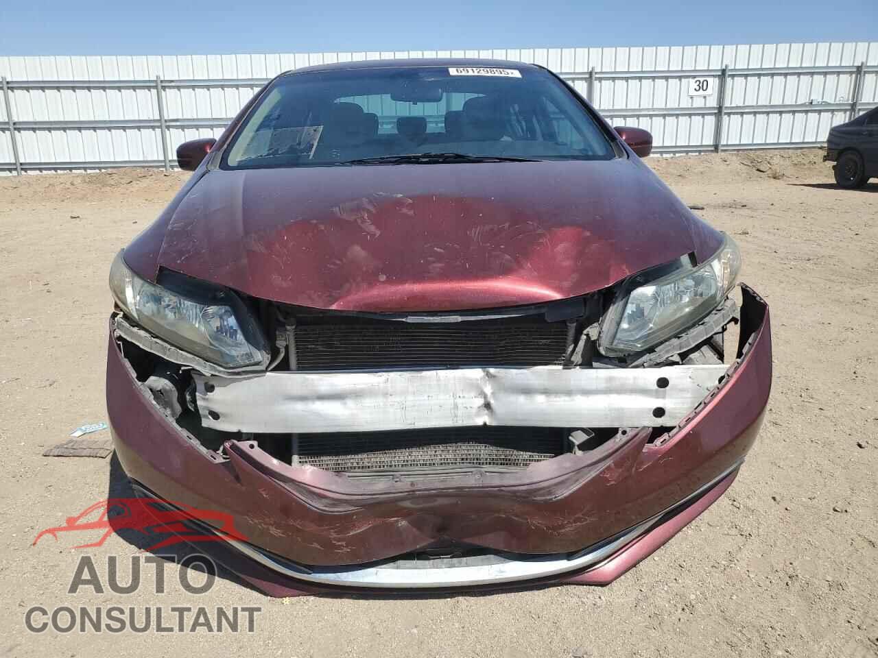 HONDA CIVIC 2014 - 19XFB2F54EE208271