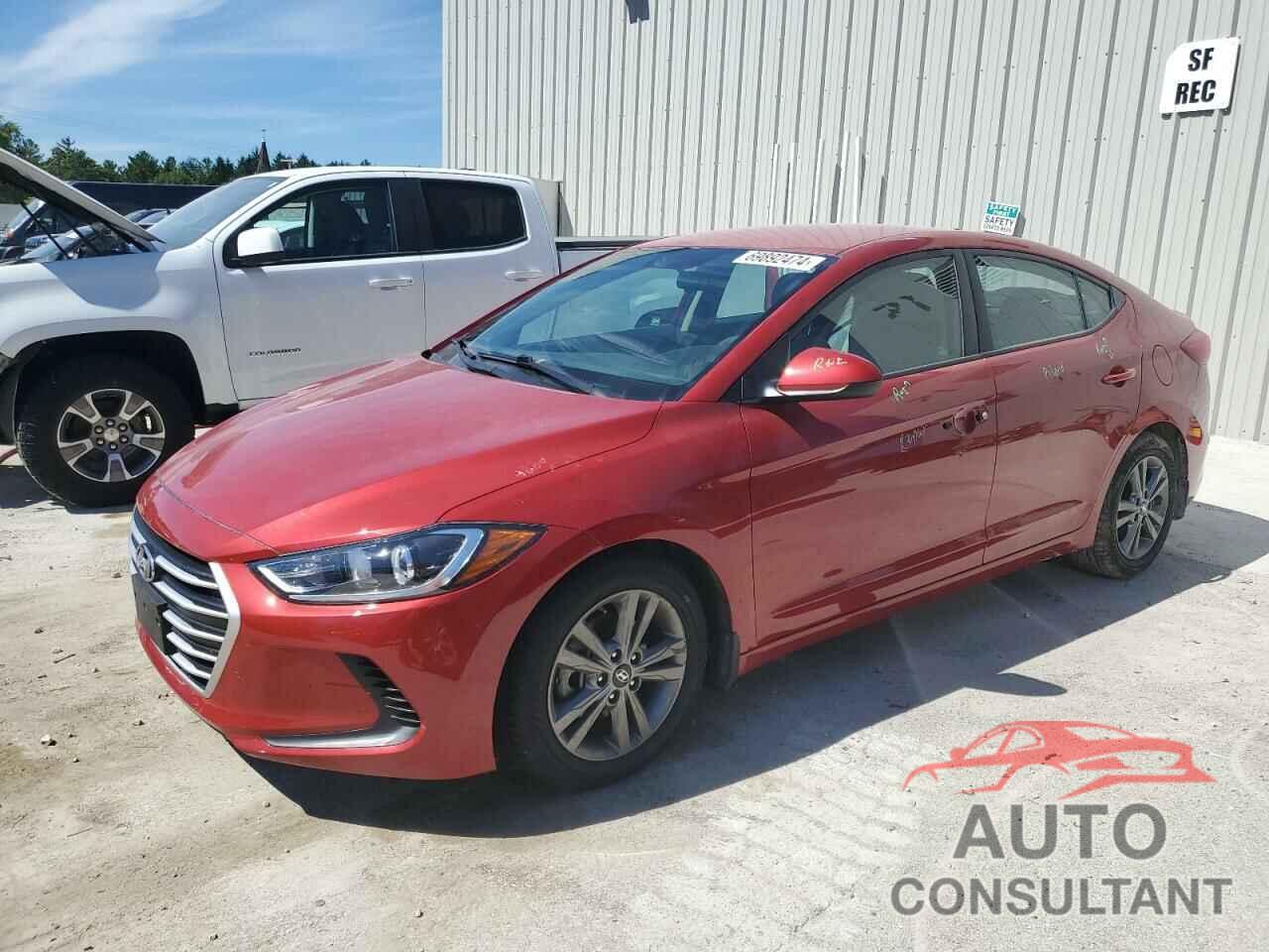 HYUNDAI ELANTRA 2017 - 5NPD84LF9HH206255