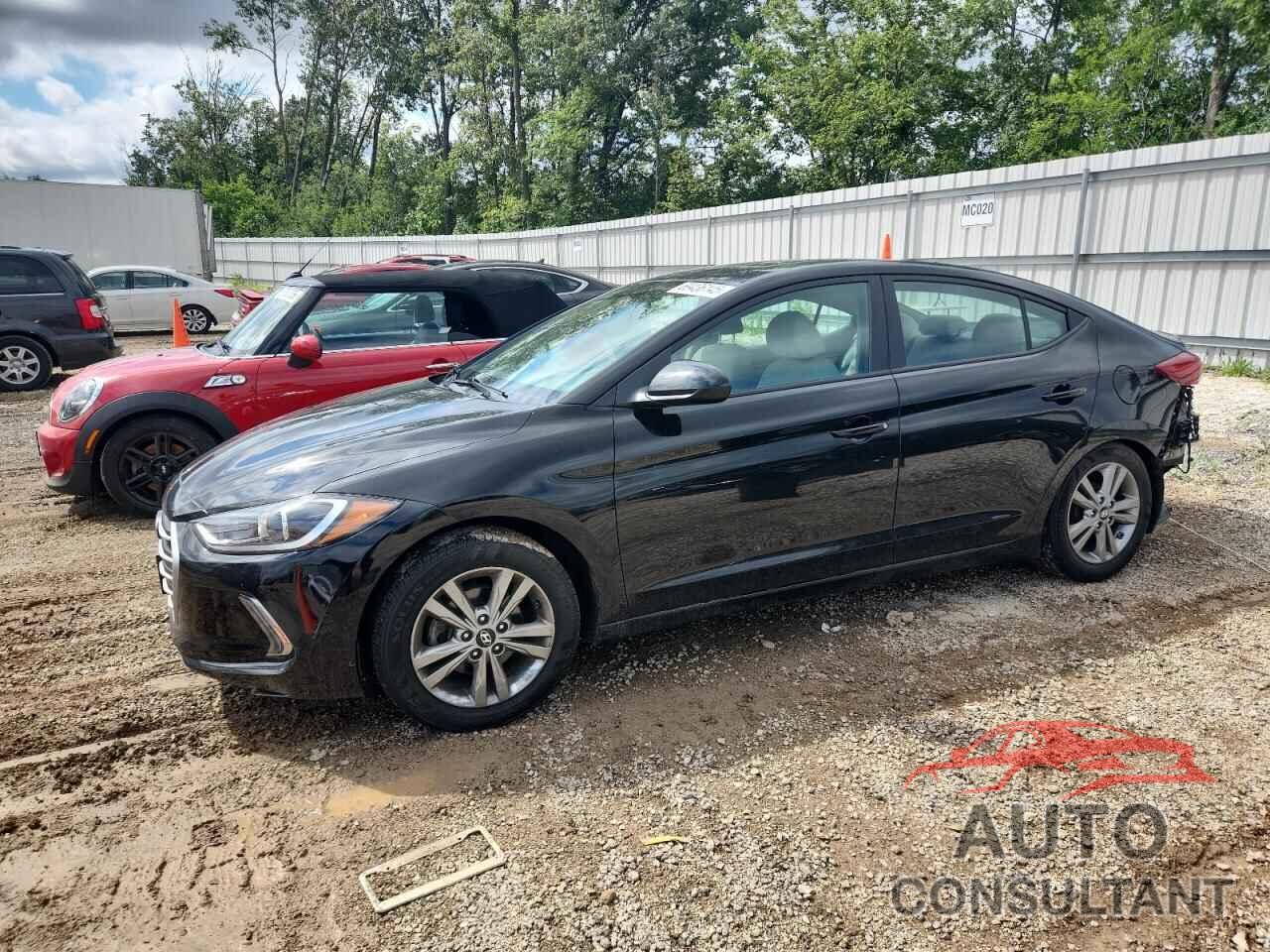 HYUNDAI ELANTRA 2017 - KMHD84LFXHU272444