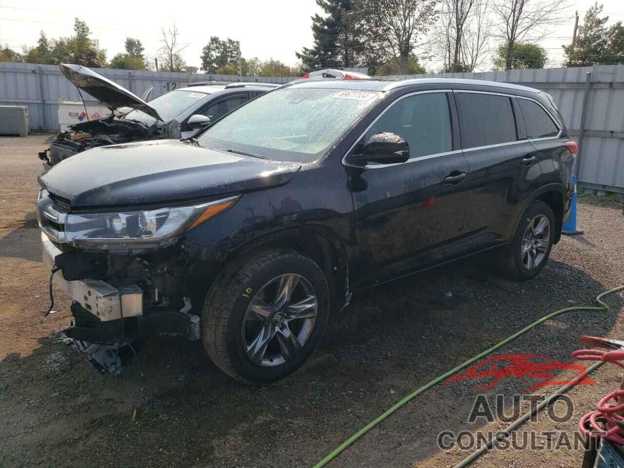 TOYOTA HIGHLANDER 2018 - 5TDDZRFH2JS879265