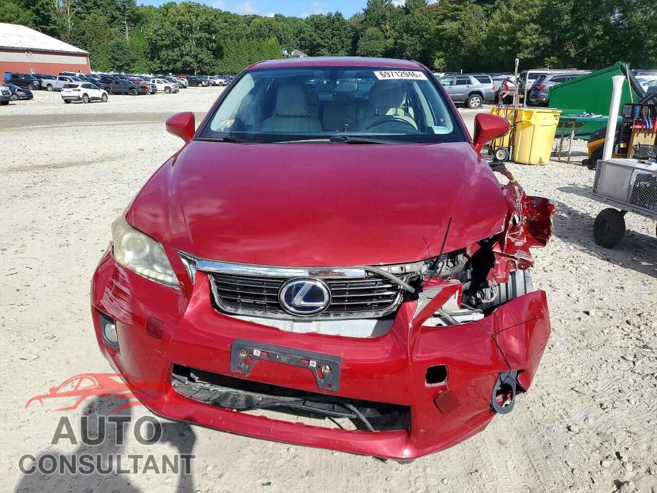 LEXUS CT 200 2011 - JTHKD5BH8B2030155