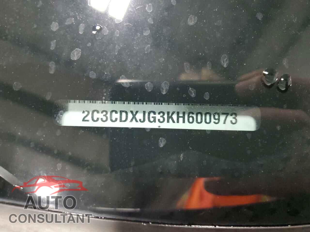 DODGE CHARGER 2019 - 2C3CDXJG3KH600973