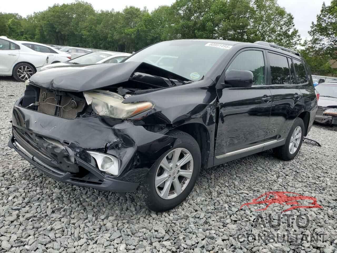 TOYOTA HIGHLANDER 2013 - 5TDBK3EH2DS202926