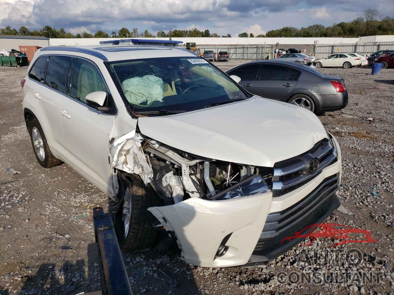 TOYOTA HIGHLANDER 2018 - 5TDYZRFH5JS244266