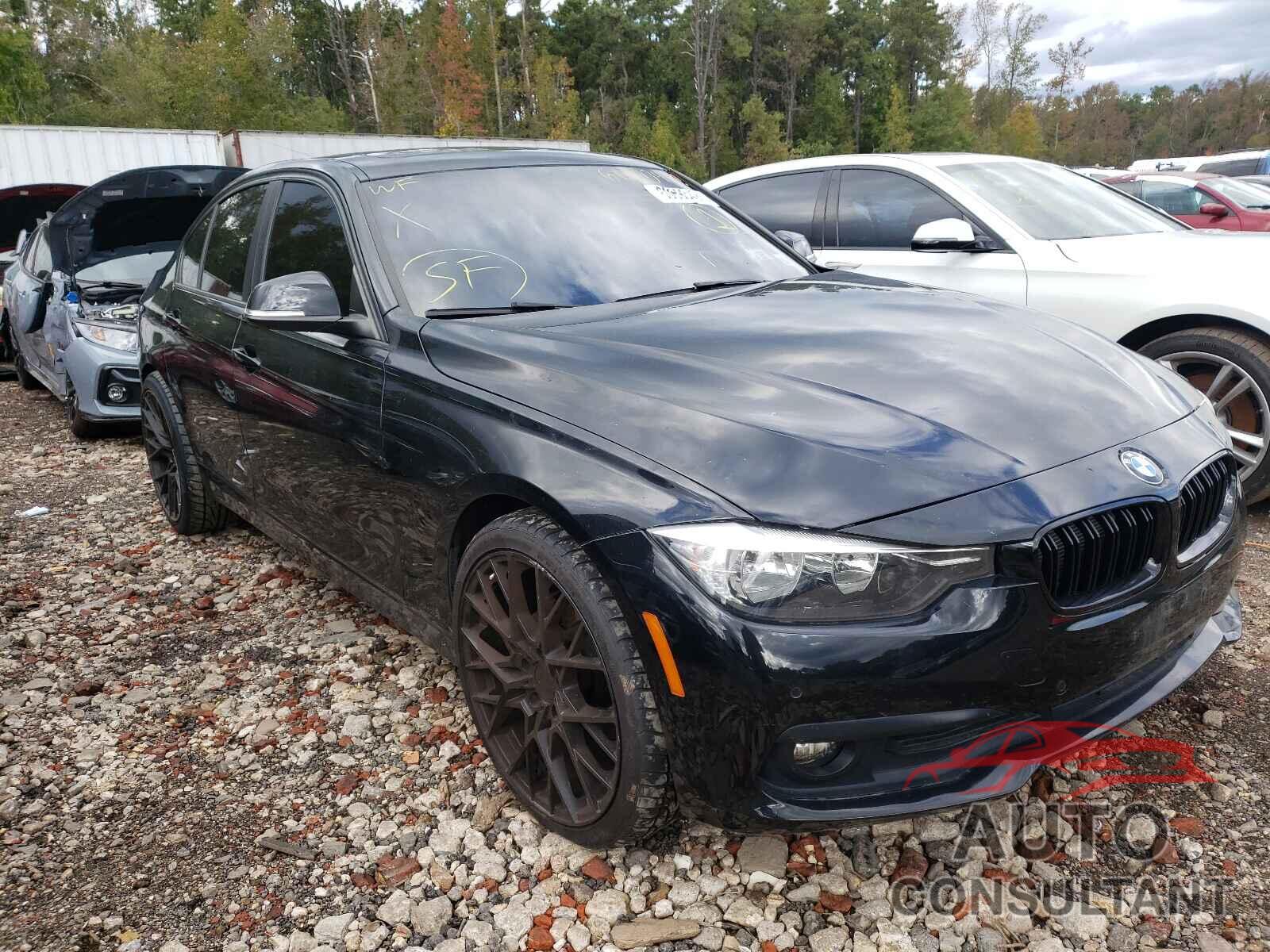 BMW 3 SERIES 2017 - WBA8E5G3XHNU44693