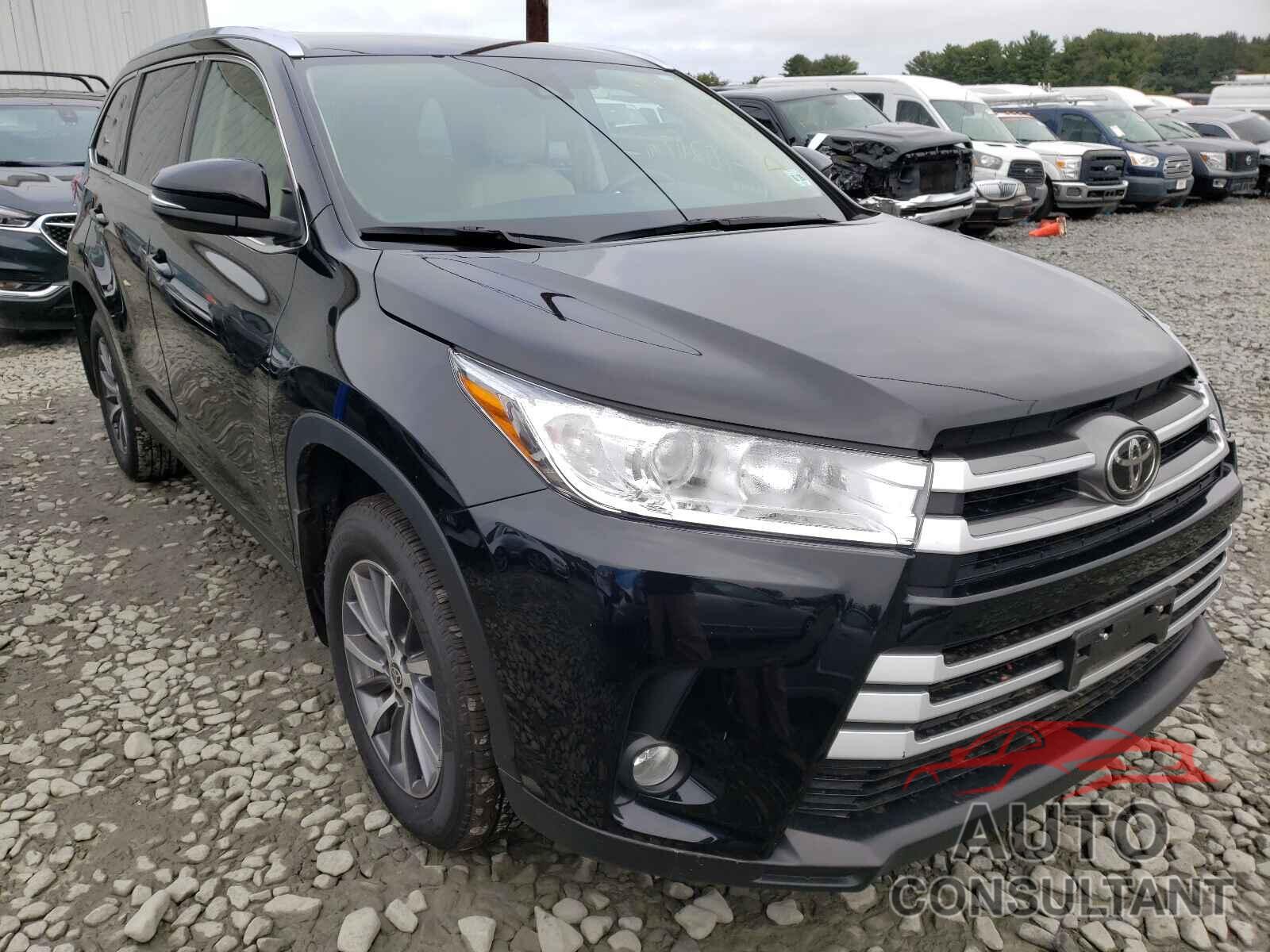 TOYOTA HIGHLANDER 2019 - 5TDJZRFH1KS629763