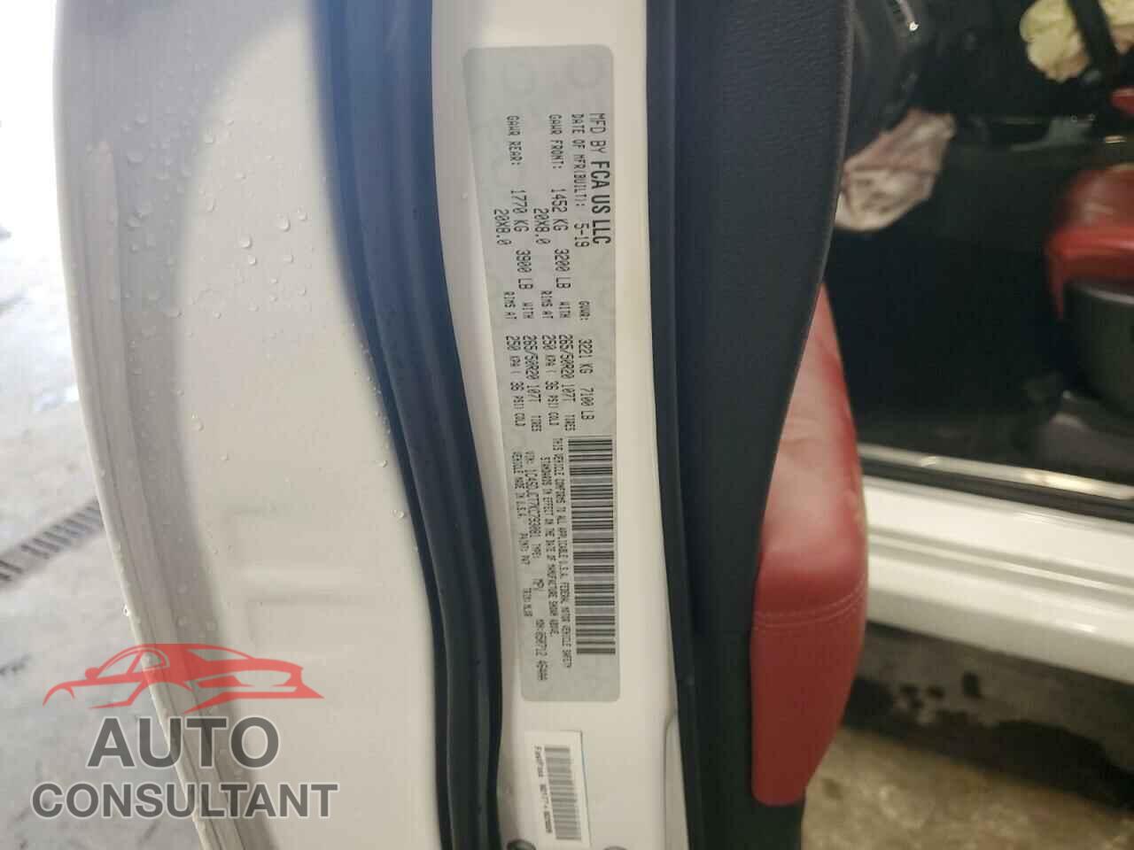DODGE DURANGO 2019 - 1C4SDJCT7KC793081