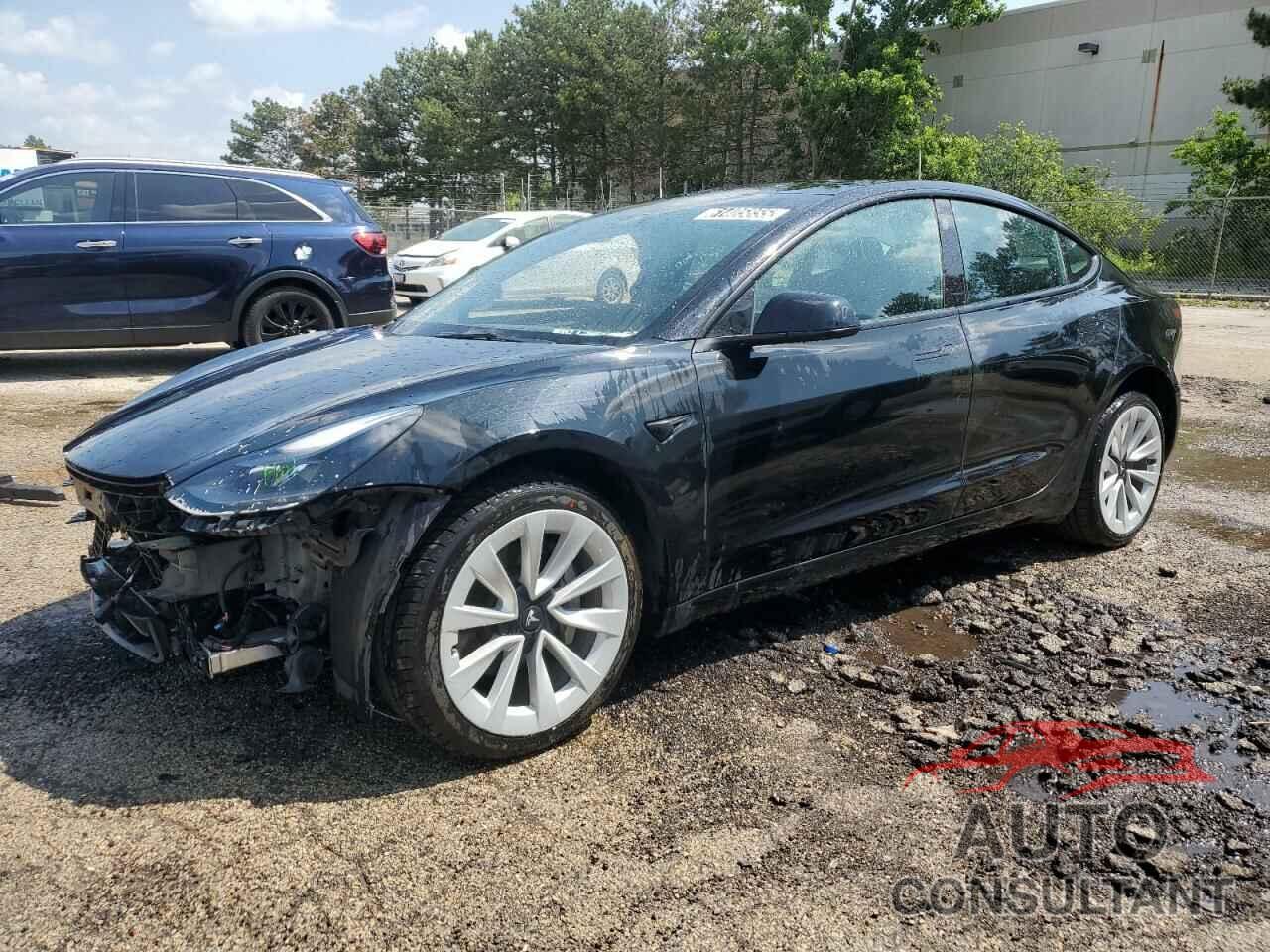 TESLA MODEL 3 2022 - 5YJ3E1EBXNF304881