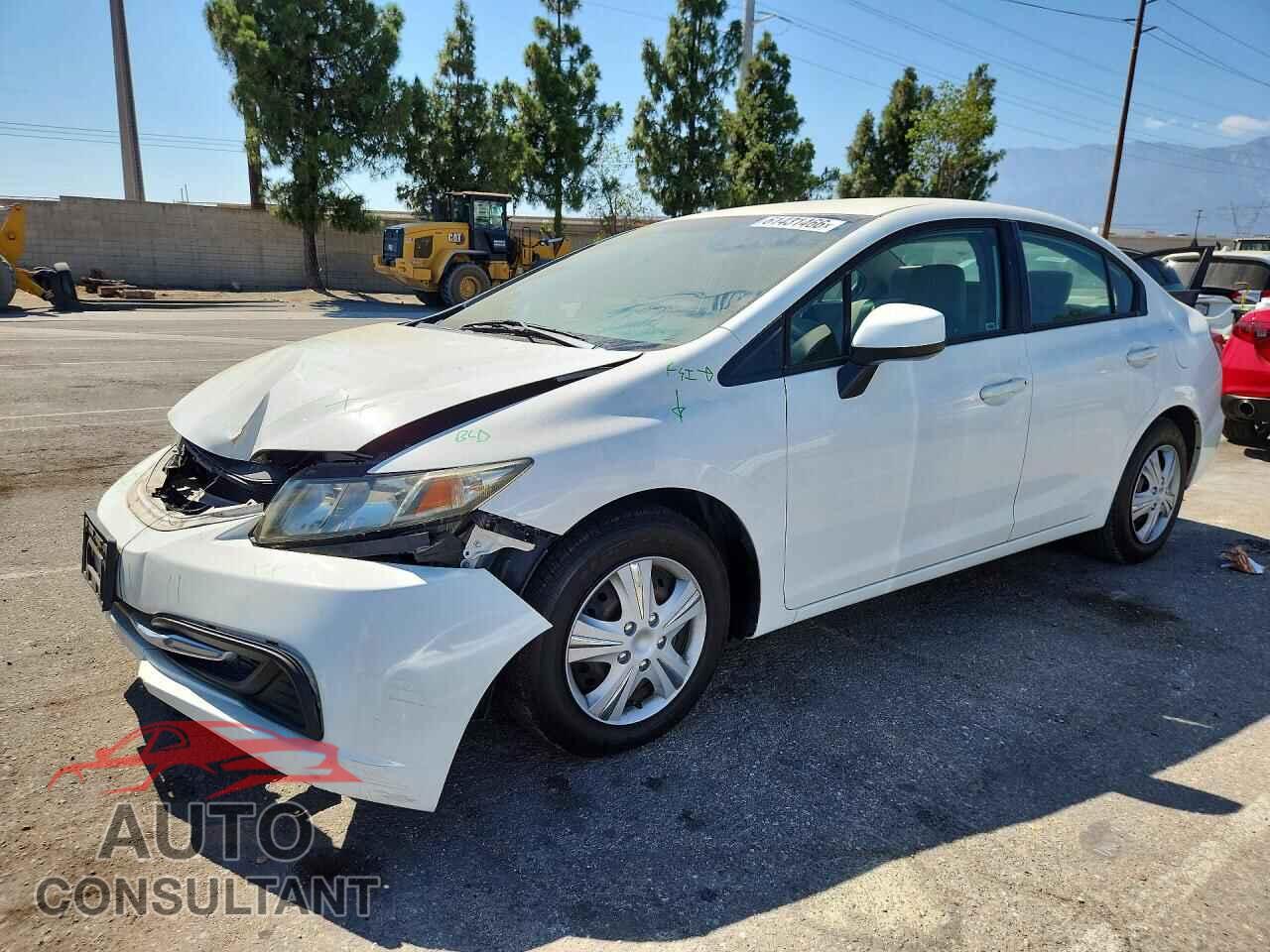 HONDA CIVIC 2013 - 19XFB2F52DE293206