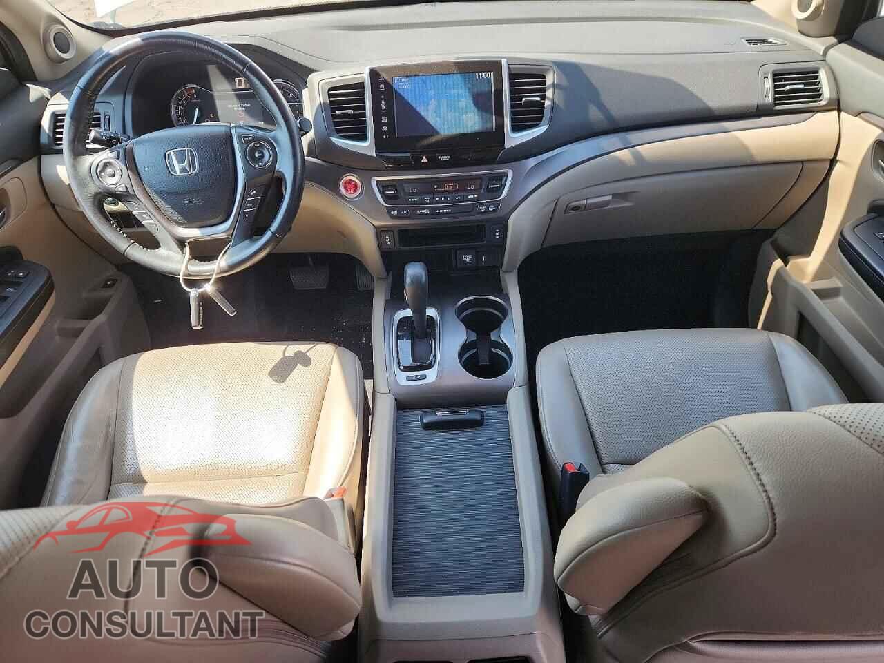 HONDA RIDGELINE 2017 - 5FPYK3F62HB002931