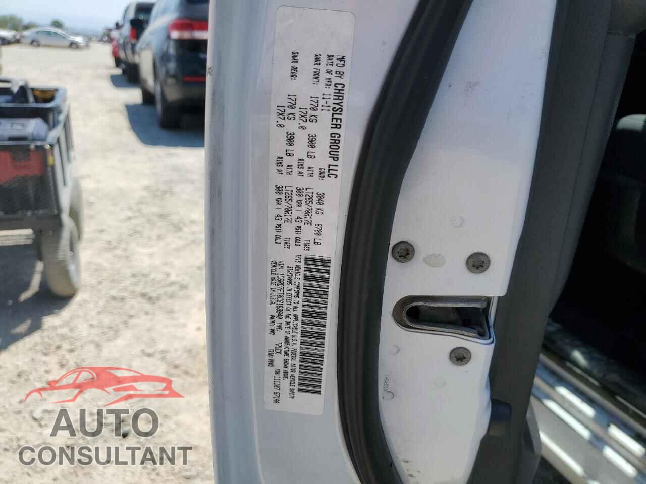 DODGE RAM 1500 2012 - 1C6RD7FT0CS168940