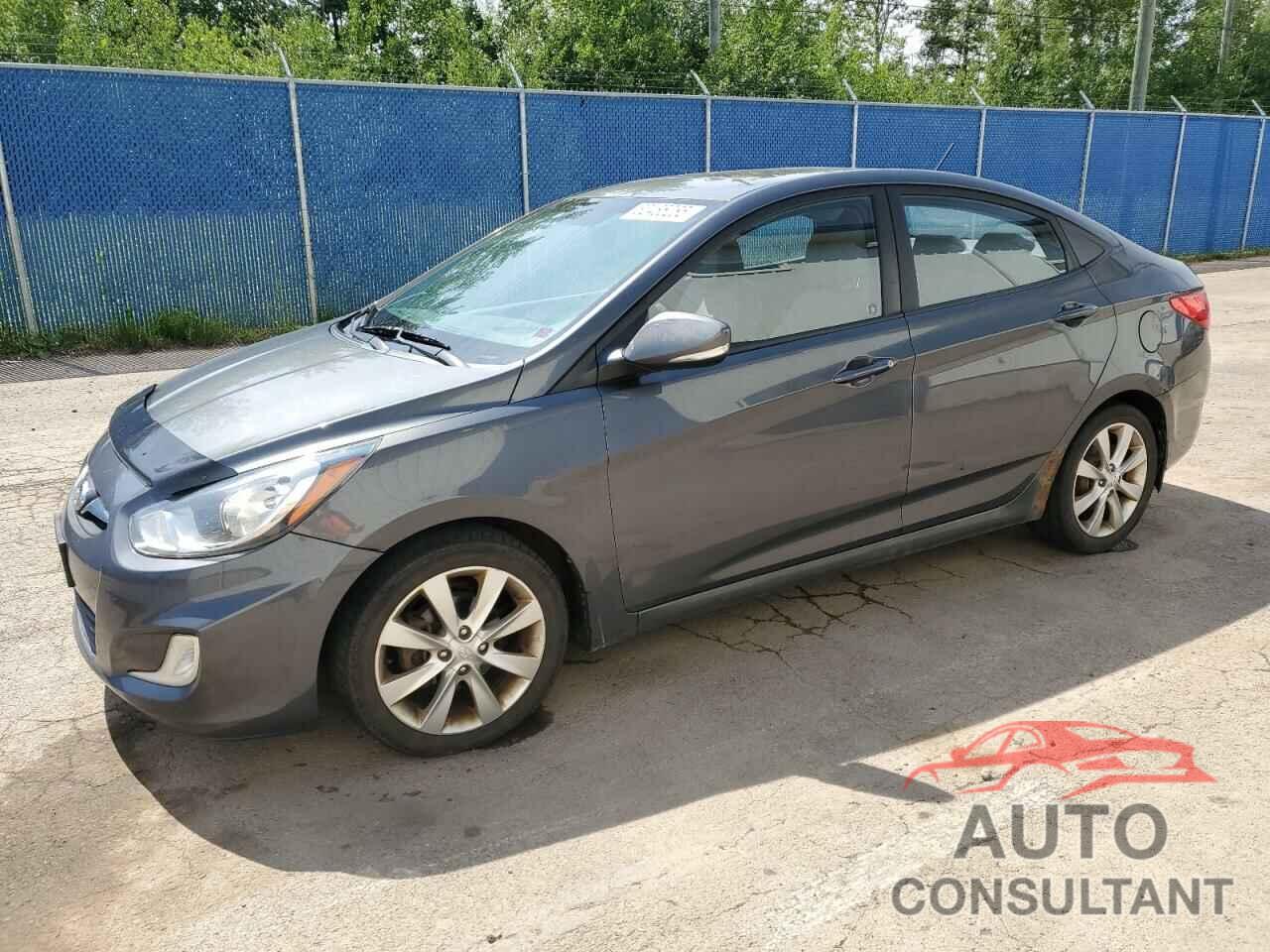 HYUNDAI ACCENT 2012 - KMHCU4AE9CU056403