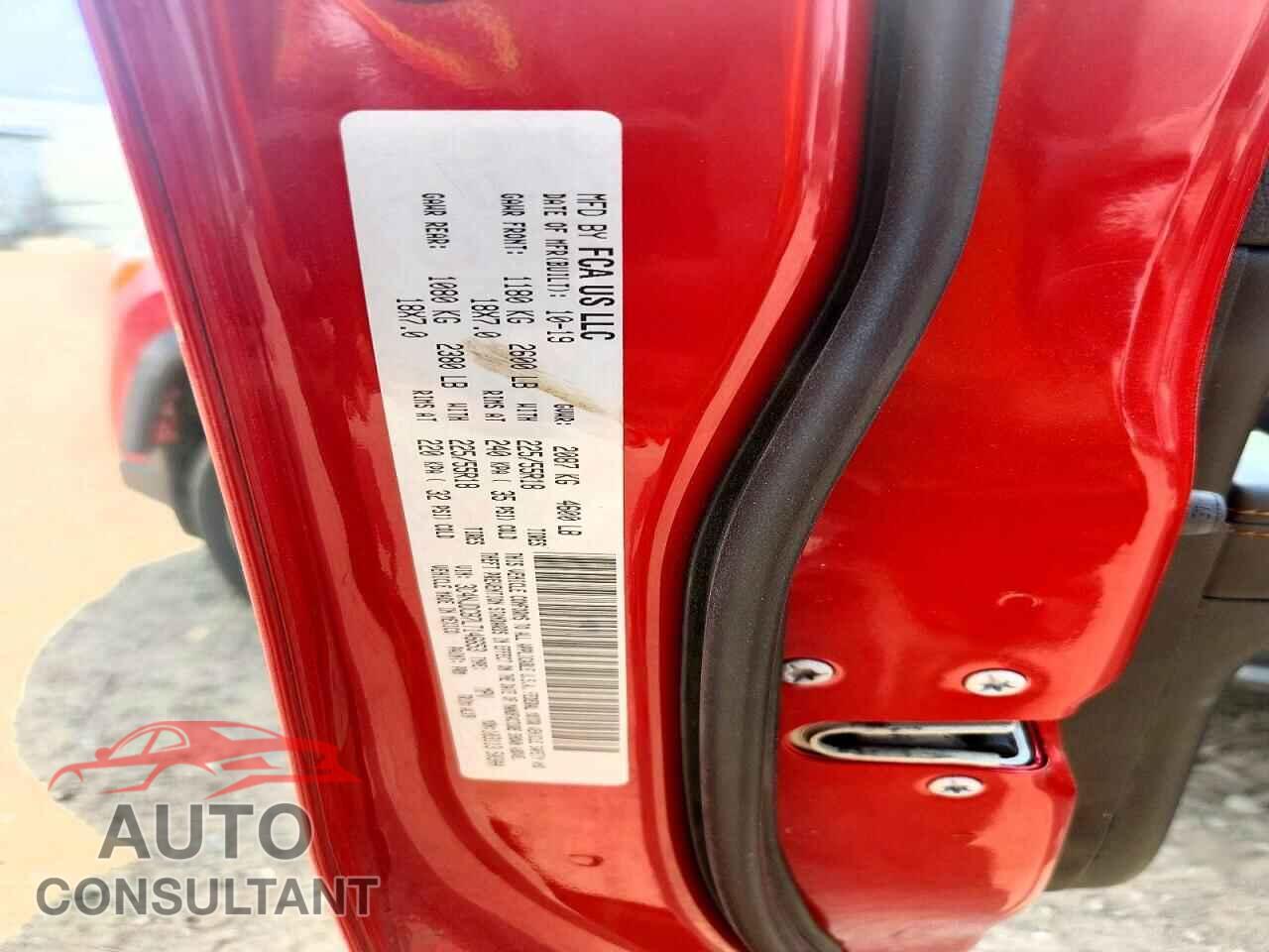 JEEP COMPASS 2020 - 3C4NJDCB7LT146653