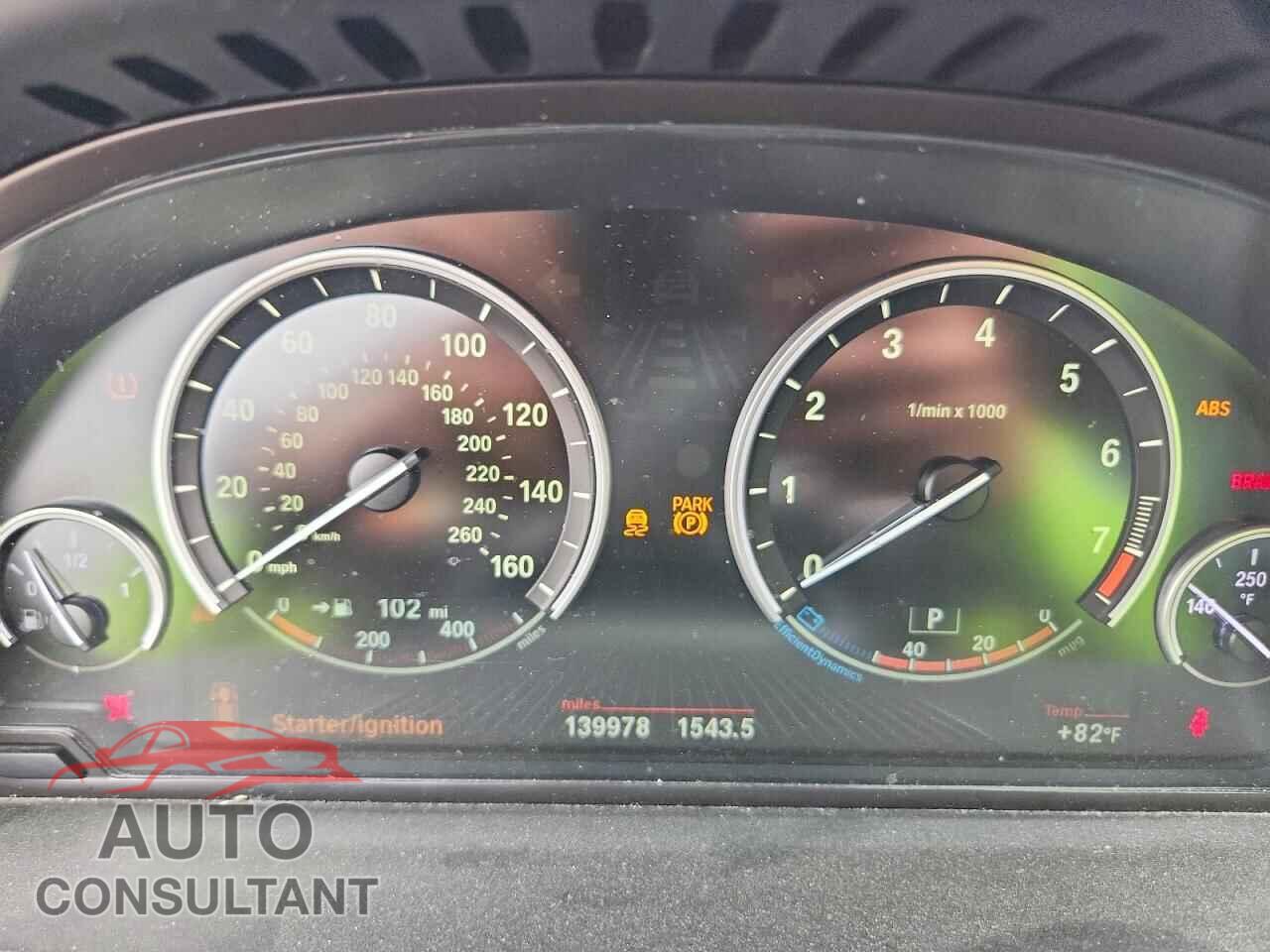 BMW 5 SERIES 2015 - WBA5B3C56FD544591