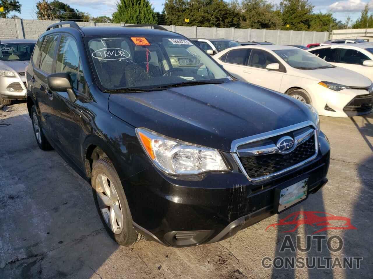 SUBARU FORESTER 2016 - JF2SJABC9GH525090
