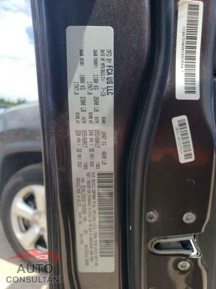 JEEP COMPASS 2019 - 3C4NJDBB9KT850594