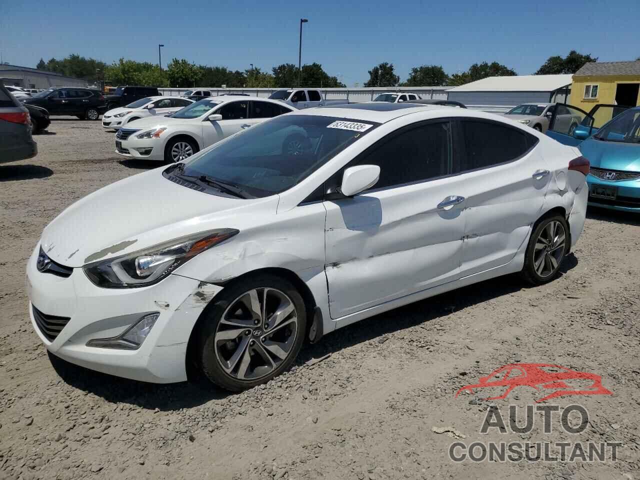 HYUNDAI ELANTRA 2014 - 5NPDH4AE9EH497412