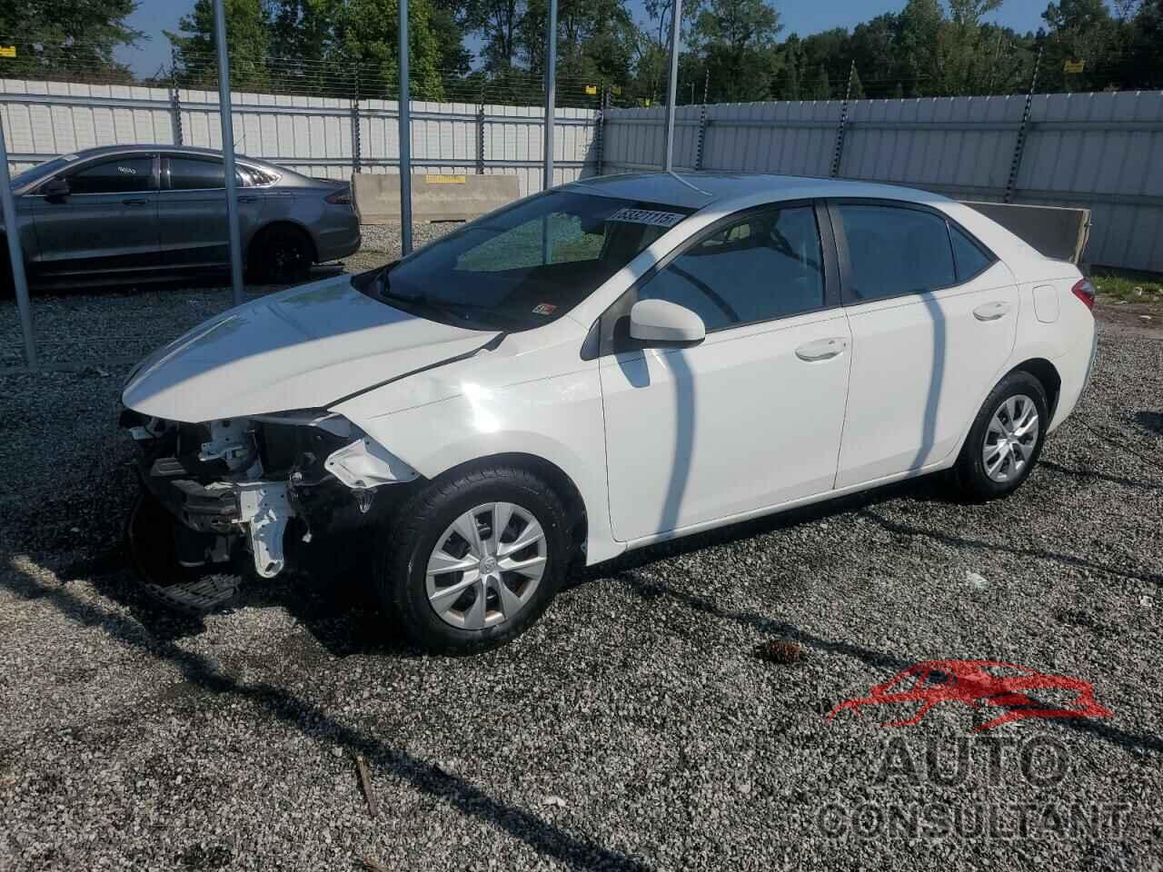 TOYOTA COROLLA 2016 - 2T1BURHE1GC504767