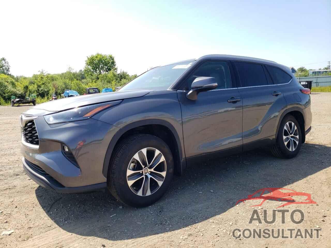 TOYOTA HIGHLANDER 2022 - 5TDGZRBH9NS590389