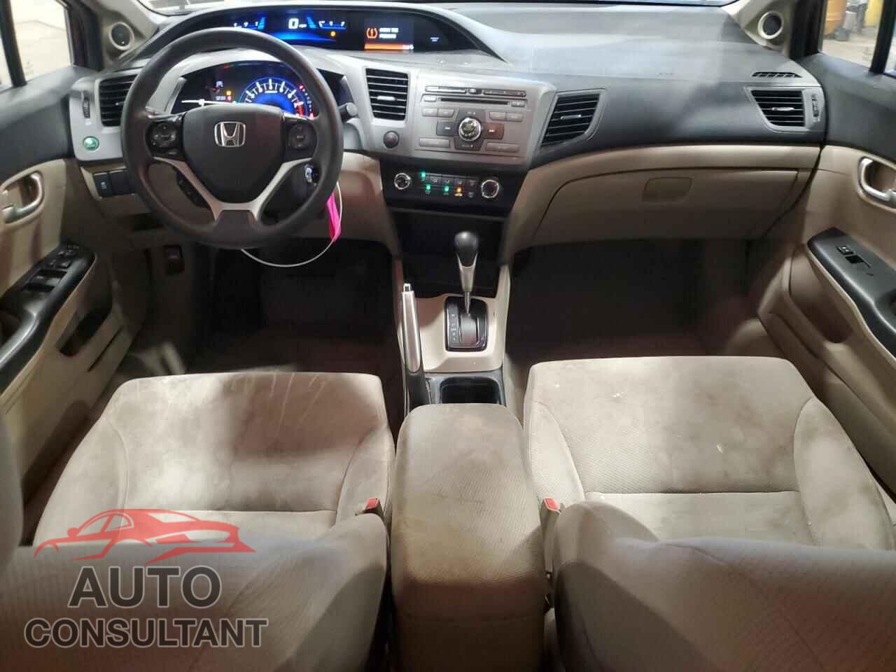 HONDA CIVIC 2012 - 19XFB2F86CE340505