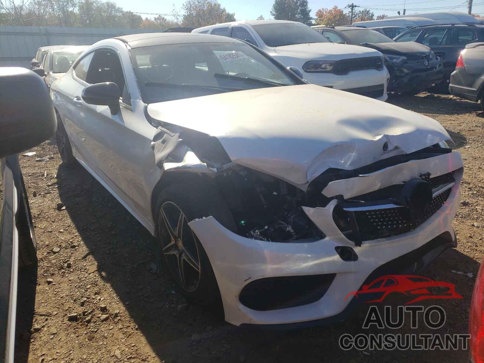 MERCEDES-BENZ C-CLASS 2017 - WDDWJ4KB1HF472171
