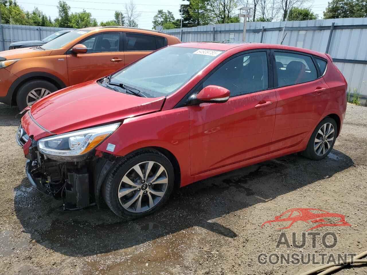 HYUNDAI ACCENT 2016 - KMHCU5AE0GU249874